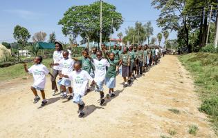 Enfants lancement campagne I Plant Trees